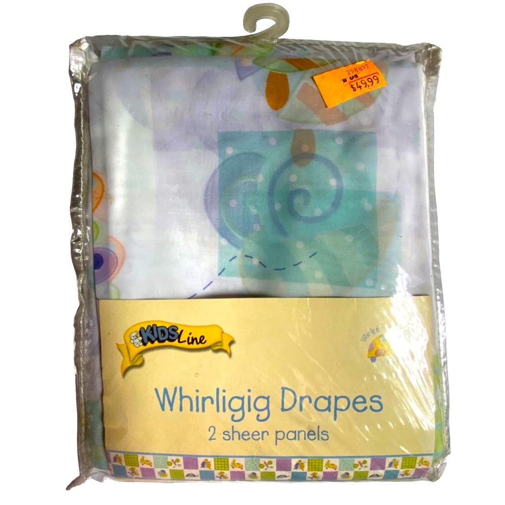 Whirligig Kids Sheer Curtain Pair